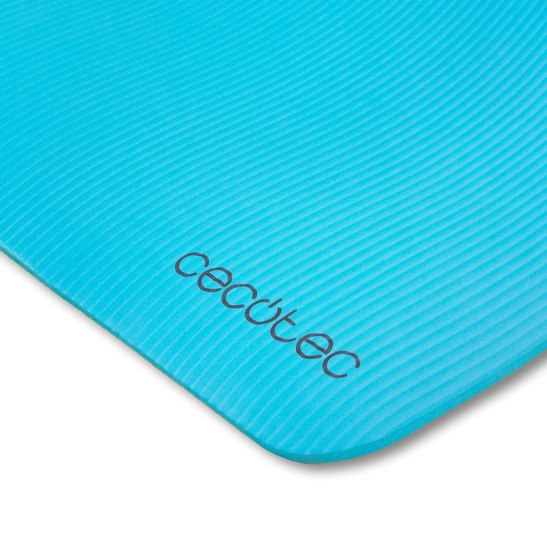Cecotec Esterilla de Fitness, Pilates, Yoga, Entrenamiento Funcional de 183x61cm DrumFit Mat. 1cm de Espesor, Material NBR Resistente y Antideslizante, Asa de Transporte, Fácil Limpieza foto 1