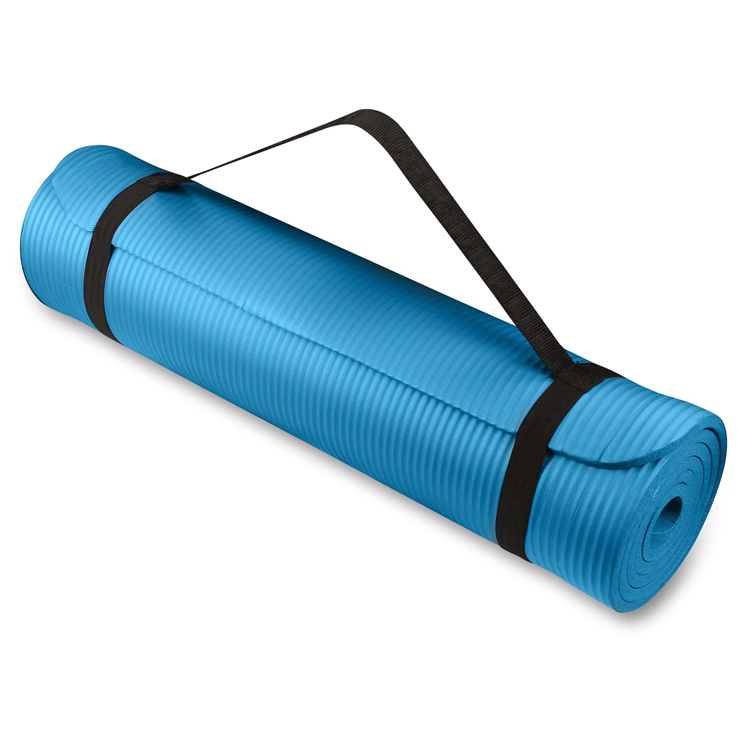 DRUNA Esterilla NBR de Yoga Multi Usos, Deportes, Pilates, Yoga, Ejercicios, Antideslizante, Yoga Mat, Colchoneta - De Grosor 1 cm. y 1,5 cm. foto 4