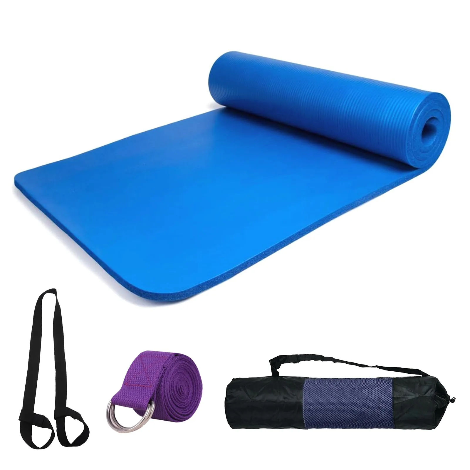 Esterilla Yoga Esterilla Pilates Antideslizante Alfombrilla de Yoga Esterilla Deporte Yoga Mat para Pilates Yoga Fitness 183x61cm foto 7
