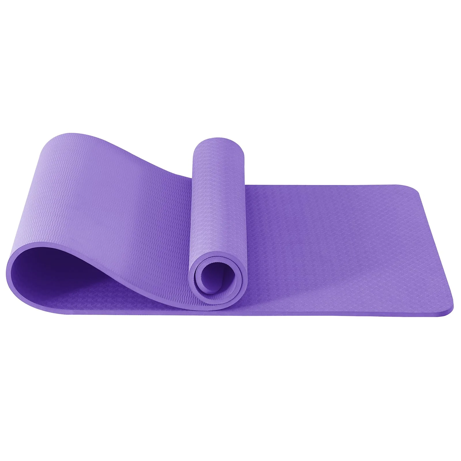 Good Nite Esterilla de yoga para gimnasia, pilates y ejercicio, antideslizante, gruesa, 6 mm, con correa de transporte, TPE, 183 x 61 x 0,6 cm foto 7