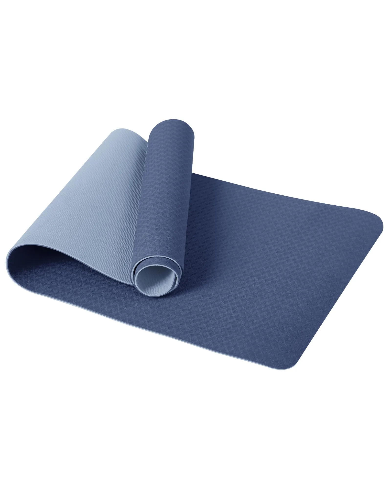 Good Nite Esterilla de yoga para ejercicio, fitness, extra gruesa, antideslizante, para deportes, pilates, gimnasio, resistencia con correa de transporte, 183 x 61 x 0,6 cm foto 7